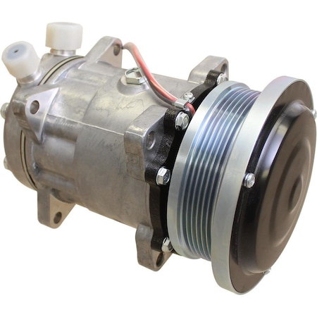 Aftermarket AM9827954 Compressor With Dust Cover, Sanden Sd7H15 Style AM9827954-ABL